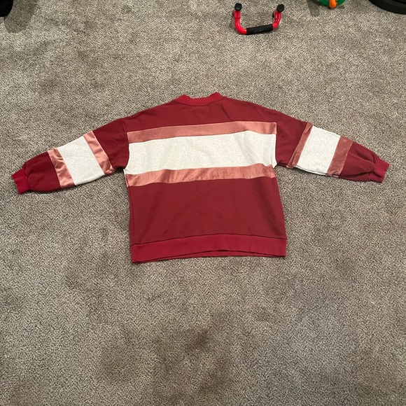 Yllw the label dalton retro velour sweatshirt Women’s Size Large - Picture 5 of 6